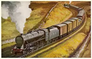 British Railway History Drucke: Lms Freight Train