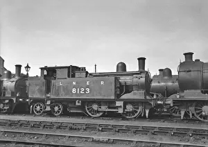 Railway Transport UK Drucke: LNER steam engine