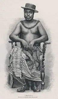 Historical Figures In Africa Drucke: Lobengula / Matabele