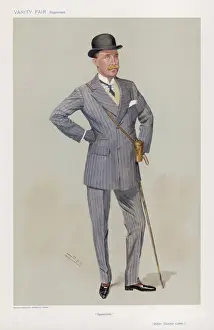 Bowler Hat Fashion Drucke: Loder by Spy, 1906