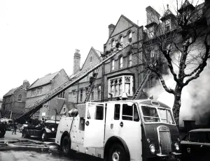 Feuerwehrleute Drucke: Mittleres Essex Feuerwehrgebiet im Bereich der Londoner Feuerwehr
