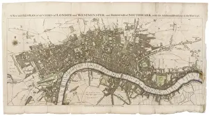 Londons Karte 1756