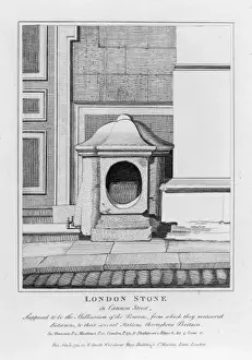 London Historical Sites Drucke: London Stone