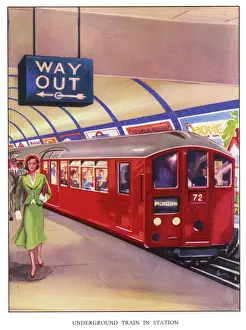 Untergrundbahn von London