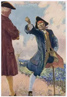 Treasure Island Characters Drucke: Long John Silver / Pirate