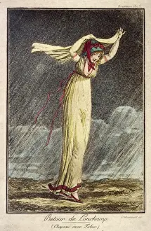 Rainy Day Scene Drucke: Back from Longchamp 1799