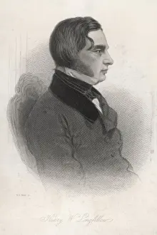 Henry Wadsworth Longfellow Drucke: Longfellow (Profile)