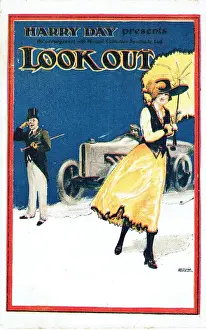 Vintage Theatrical Posters Drucke: Look Out by Worton David