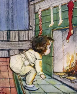 Sich im Kamin aussehen lassen von Muriel Dawson
