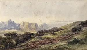 Blick nach Norden von der Tafelberg