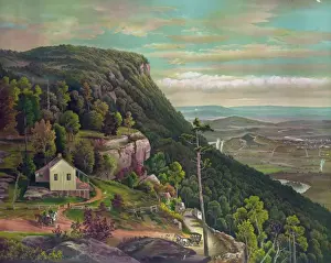 Mountain Landscape Paintings Drucke: Lookout Mountain