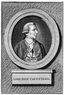 British Statesman History Drucke: Lord John Cavendish