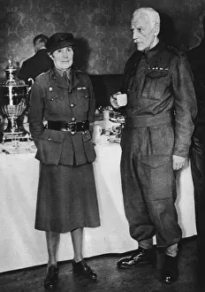 Rutland Drucke: Herr von Redesdale bei der Hochzeit seiner Tochter Deborah Mitford