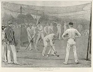 Lords Cricket Ground Drucke: LORDs NETS
