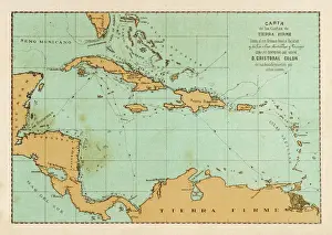 Lorgues / Karibik-Map