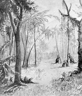 Ausgestorben Drucke: Die verlorene Welt / Doyle