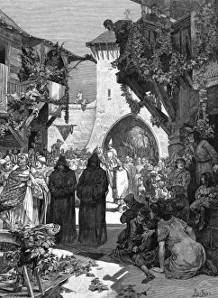 Holy Roman Empire Leaders Drucke: Lothair and Innocent