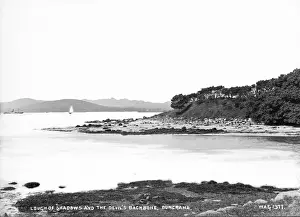 County Donegal Landscape Drucke: Lough of Shadows and the Devils Backbone, Buncrana