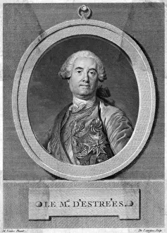 French Soldier History Drucke: Louis Duc D estrees