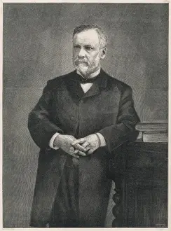 19th Century Scientist Drucke: Louis Pasteur / Iln 1895