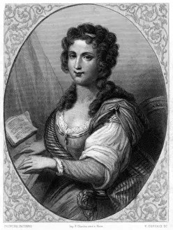 Drucke von Louise Éleonore von der Tour du Pil, Baronin von Warens Französische Aristokratin die Freundschaft mit Jean-Jacques Rousseau pflegte. Datum: 1700 bis 1762 Jean Jacques Rousseau Drucke: Louise de la Werne