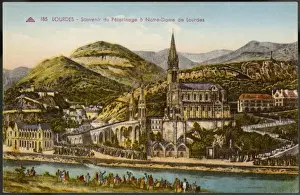French Architecture History Drucke: Lourdes Circa 1900