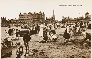 Lowestoft Beach Drucke: Lowestoft / South 1910