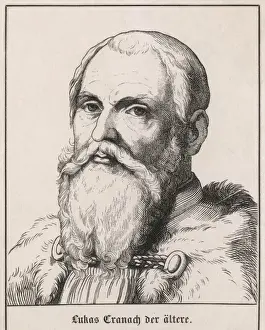 Historical German Painter Drucke: Lucas Cranach (Elder)