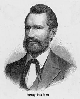 Australian History Figures Drucke: Ludwig Leichhardt