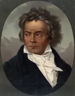 Classical Composer Drucke: Ludwig Van Beethoven