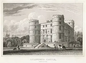 English Countryside Scene Drucke: Lulworth Castle