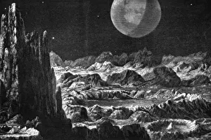 Lunar Landscape Photography Drucke: Lunar Landscape