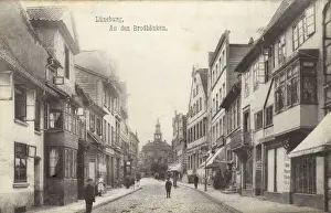 Town Hall Architecture Drucke: Luneberg, Germany