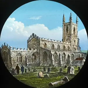 Leicestershire Landmarks Drucke: Lutterworth Church
