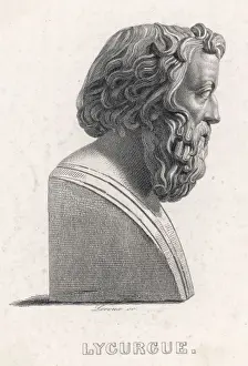Historical Figures BC Drucke: Lycurgus of Athens