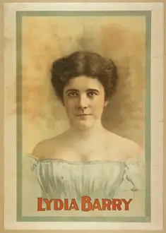 Vintage Advertisement Posters Drucke: Lydia Barry
