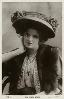 Vintage Performing Artists Drucke: Mabel Green