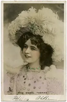 Edwardian Era Entertainment Drucke: Mabel Thorne