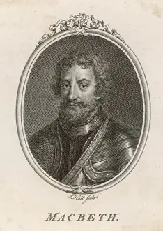 Shakespearean Characters Drucke: Macbeth (J Hall)