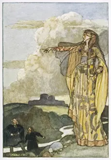 Der Mann von Ulster hat die Macha-Rituale verflucht