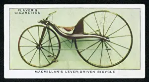 Radfahren Drucke: Rennrad von Macmillan