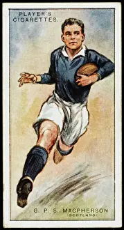 Rugby Union Scotland Drucke: Macpherson / Oxford Uni