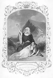 Classic Theatre Performances UK Drucke: Macready / Lear / Act 5 Sc 3