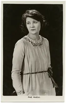 Vintage Postcard Collectibles Drucke: Mae Marsh