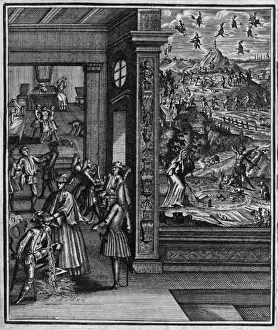 Historical Paranormal Images Drucke: Magic and Witchcraft