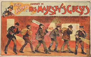 Vintage Advertising Posters Drucke: His Majesty
