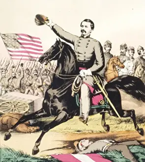 Civil War Generals Drucke: Major Genl. McClellan