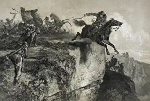 Historical American Indians Drucke: Major McCulloch