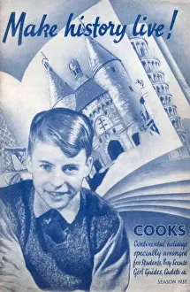Thomas Cook Brochure Cover Drucke: Make History Live