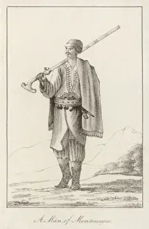 Mann aus Montenegro